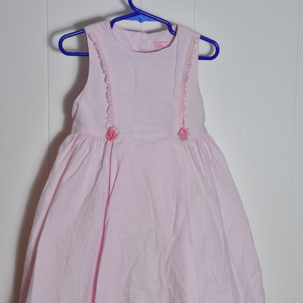 Girl's Polly Flinders Pink Dres sz 4T